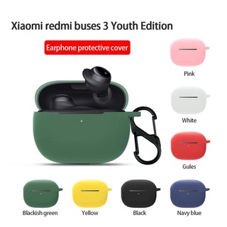 【พร้อมส่ง】เคสหูฟังซิลิโคน กันตก สําหรับ Xiaomi Redmi Buds 3 Youth Edition