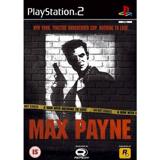 Max Payne (Europe) PS2 แผ่นเกมps2 แผ่นไรท์ เกมเพทู