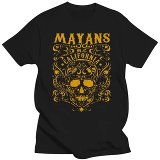 ใหม่ เสื้อยืดลําลอง ผ้าฝ้าย 100% แขนสั้น พิมพ์ลาย Mayan MC สไตล์วินเทจ แฟชั่นฤดูร้อน สําหรับผู้ชาย