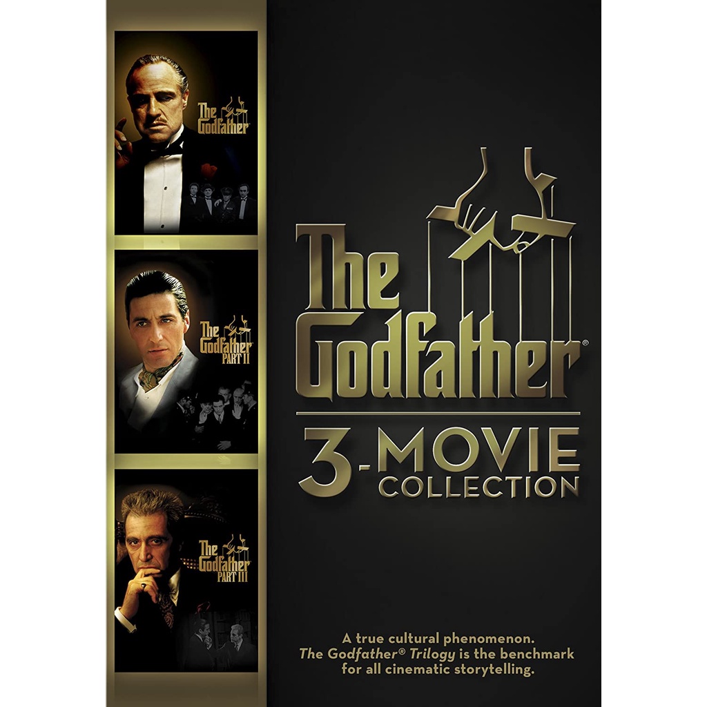 The Godfather เดอะ ก็อดฟาเธอร์ ภาค 1-3 DVD Master พากย์ไทย