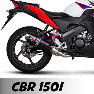 ท่อ รุ่น CBR 150I ตรงรุ่น ปลายกลม พร้อมคอท่อ สแตนเลส ขนาด ยาว 30 กว้าง 10 สูง 10 ซม. อุปกรณ์ครบชุด ราคาพิเศษสุดๆ