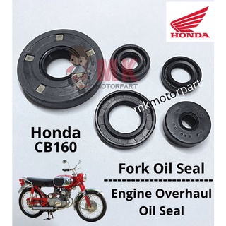 ชุดซีลน้ํามันเครื่องยนต์ ด้านหน้า สําหรับ Honda CB160