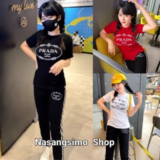 ชุดเซ็ท2ชิ้น เสื้อ+กางเกง สวยตรงปก ชุดแฟชั่น เสื้อผ้าแฟชั่น