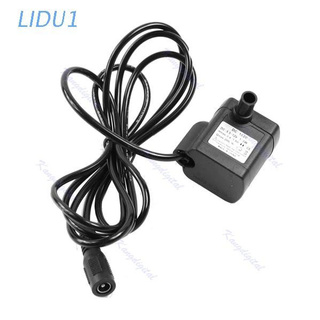 Lidu1 Dc 3W 5.5V- 12V เครื่องปั๊มน้ําพุสําหรับตู้ปลา