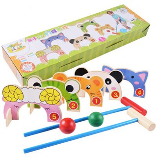 ของเล่นเด็กเสริมพัฒนาการ Gate Ball เลี้ยงลูกบอล เสริมพัฒนาการ