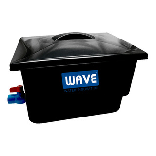 ราคาพิเศษ!! WAVE ถังดักไขมัน 30 รุ่น WGT30 30 ลิตร สีดำ Kitchen Sink Drains &amp; Stainers