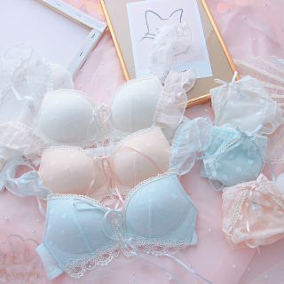 พร้อมส่ง ชุดชั้นใน lolita น่ารัก