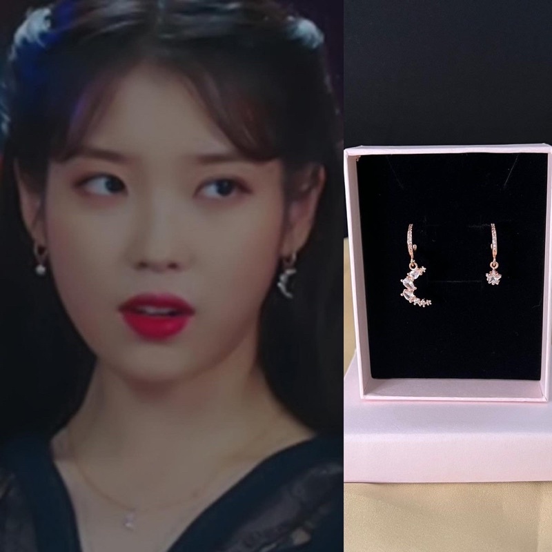 ต่างหูพระจันทร์และดาว จากเรื่อง hotel del luna