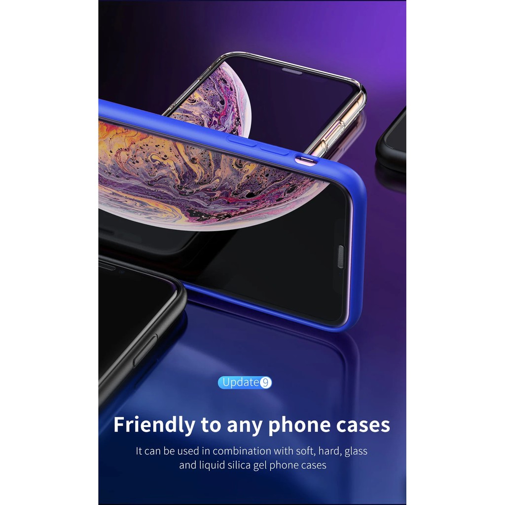 Set of 2 Baseus Screen Protector full screen strength stickers for iP X ...