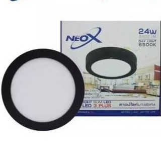 ดาวน์ไลท์ติดลอยหน้ากลมและหน้าเหลี่ยมติดภายในบ้านหรือตามห้องต่างๆ RS-NEOX-24W