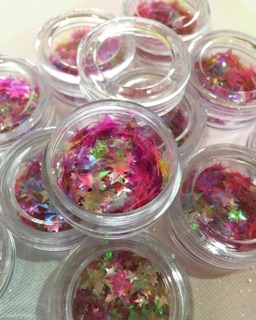 กากเพชรตกแต่งเล็บ ; Starlet Glitter