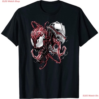 เสื้อยืดแขนสั้น Marvel Carnage And Venom T-Shirt Popular T-shirts