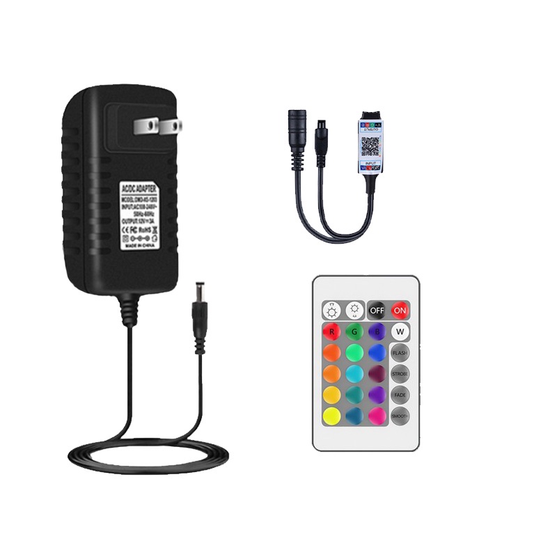 ไฟเส้น LED คอนโทรลเลอร์ 12V 5V 2835/5050