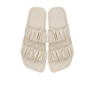 SHU PALETTE SOFT MUFFIN SANDALS BEIGE รองเท้าแตะหญิง