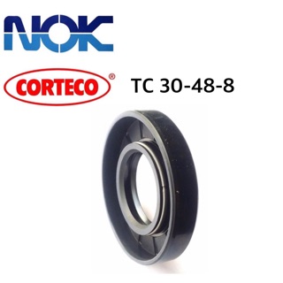 ซีลยาง/oil seal TC 30-48-8 NOK 1ชิ้น