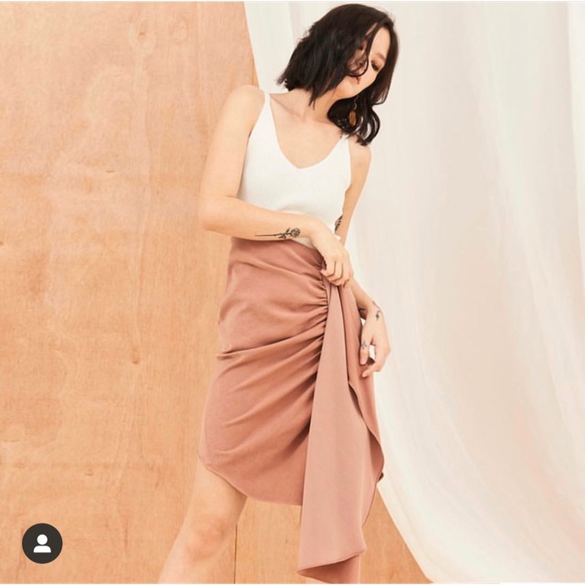 Twotwice Draped Skirt