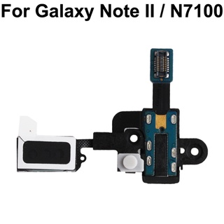 แพรสมอล Samsung Note 2 N1700 แพรสมอลท๊อค + ลำโพง Ear Speaker Flex Cable for Samsung Galaxy Note 2