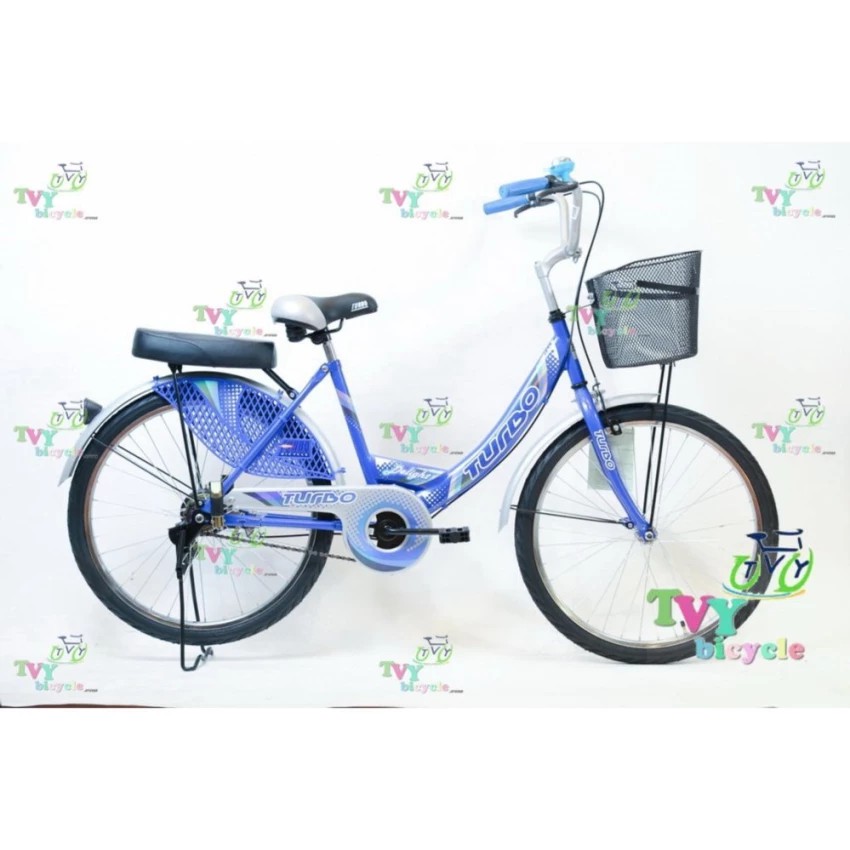 Turbo Bicycle จักรยาน รุ่น 24" DELIGHT (สีน้ำเงิน)