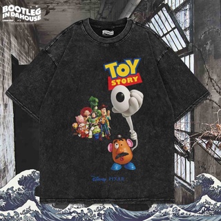 เสื้อยืด พิมพ์ลาย Toy OVERSIZE WASHING VINTAGE | เสื้อยืด โอเวอร์ไซส์ | เสื้อยืด ขนาดใหญ่ | เสื้อยืด ซักได้ | หินล้าง |