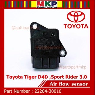 [โค้ดNOTE846ลด15%]*พิเศษ*ของใหม่100% AIR FLOW SENSOR TOYOTA " ตัวA"ToyotaTiger D4DSport Rider3.0 รหัสแท้:22204-30010 MVP