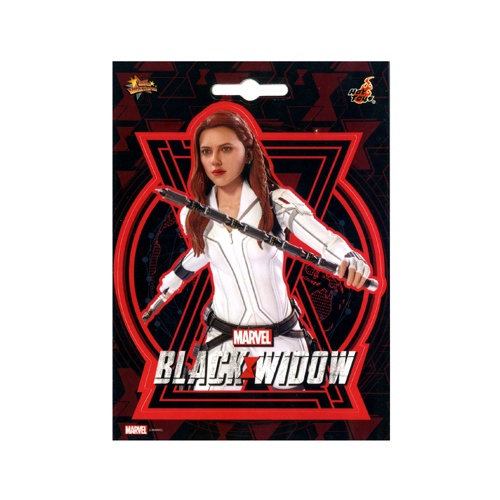 Hottoys ฟิกเกอร์ของสะสม Cosbaby PSTI182N Sticker - Black Widow (Snow Suit)