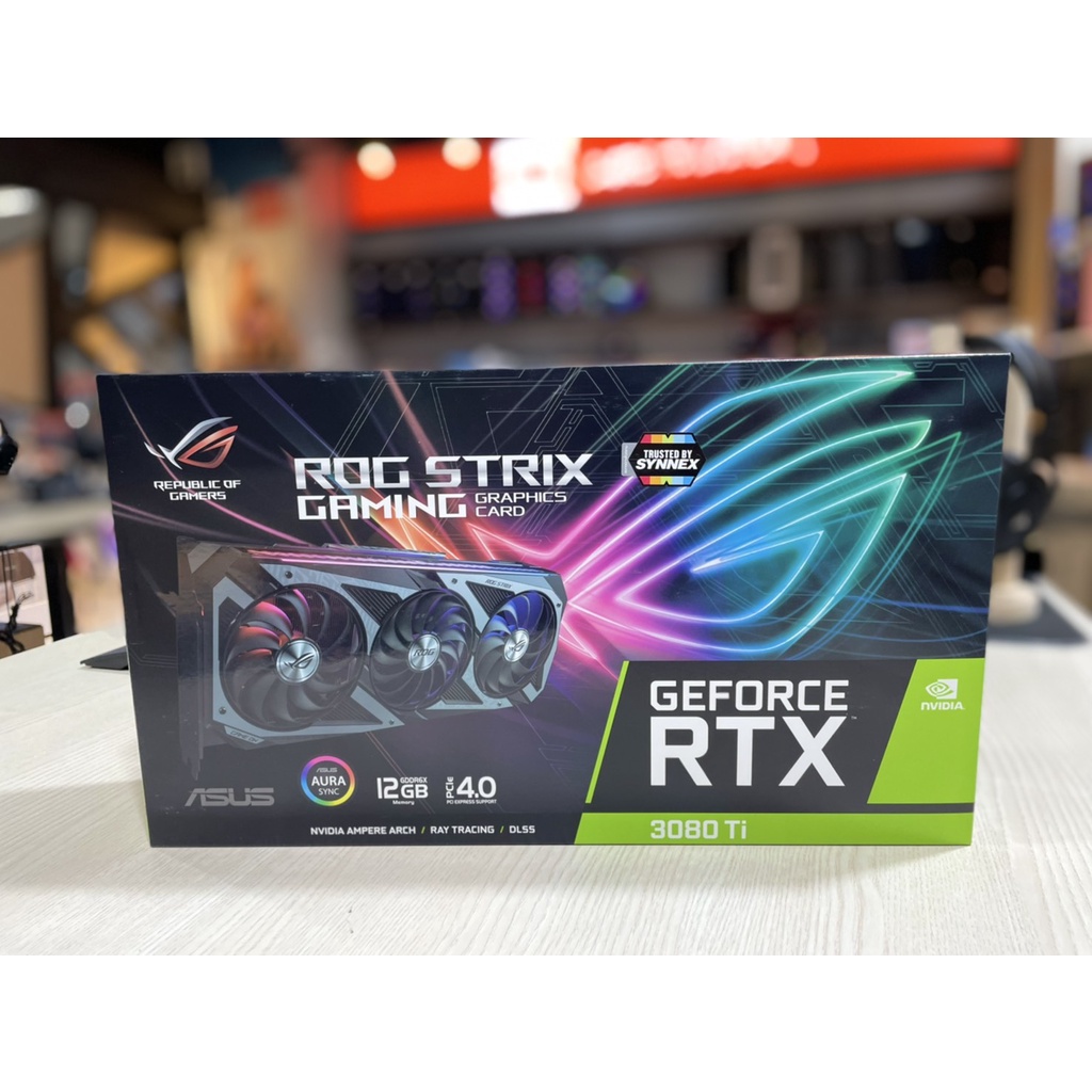 VGA การ์ดจอ ASUS Rog Strix RTX 3080 Ti Gaming OC