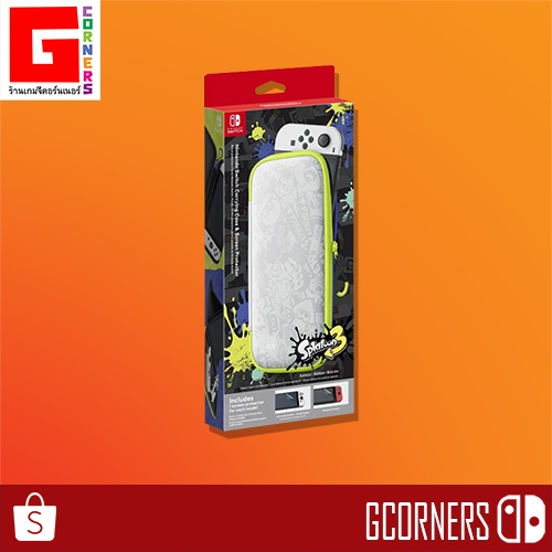 Nintendo Switch กระเป๋า Carrying Case พร้อมฟิล์ม Splatoon 3 Edition