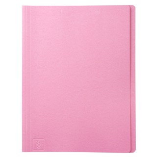 แฟ้มพับ A4 สีชมพู ใบโพธิ์/A4 leaf folder with leaf pink / A4 file folder with a pink Bodhi leaf