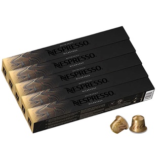 Nespresso Nicaragua Ground Coffee Capsule เนสเพรสโซ นิคารากัว แคปซูล กาแฟคั่วบด 50 Capsules