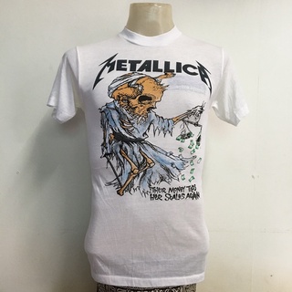 เสื้อวง Metallica สไตล์วินเทจ.