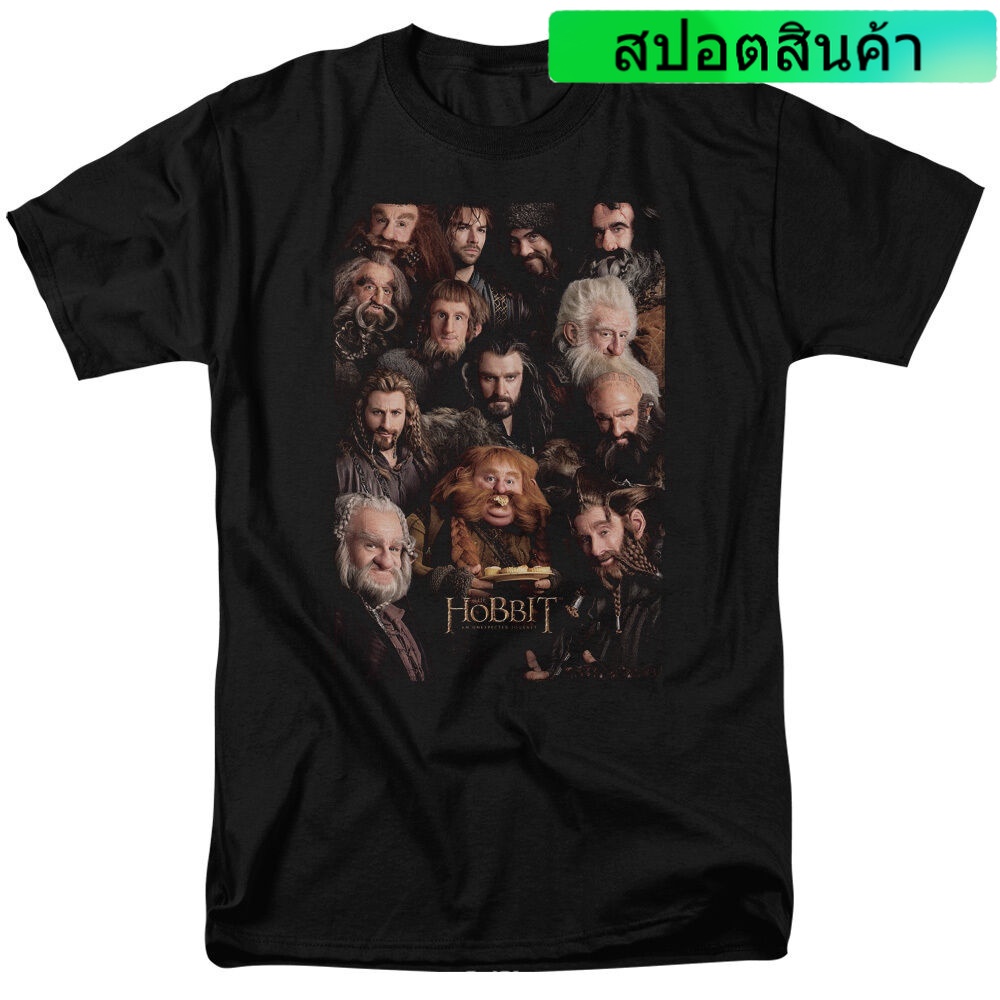 เสื้อยืดพิมพ์ลายแฟชั่นฤดูร้อนโปสเตอร์ The Hobbit Elves