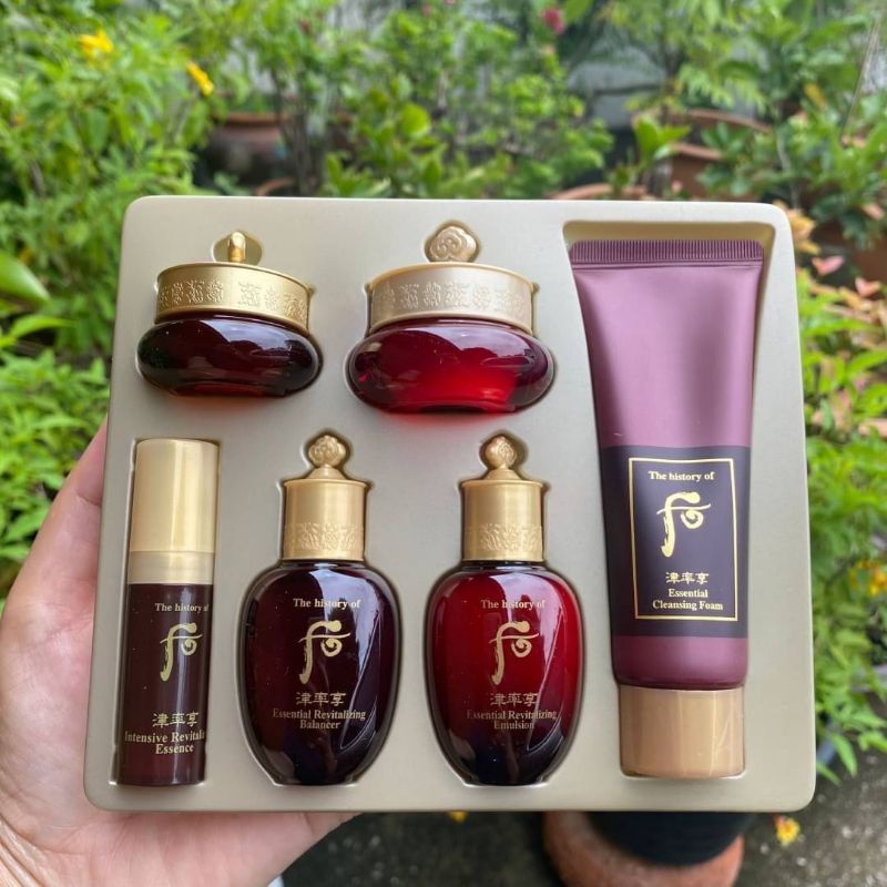 The History of Whoo JinYulHyang Special Gift Set 6 ชิ้น