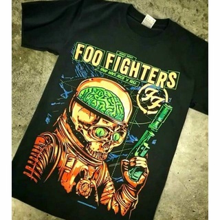 เสื้อยืดโอเวอร์ไซส์เสื้อยืดผ้าฝ้าย แขนสั้น พิมพ์ลาย FOO FIGHTERS BAND MADE ROCK N ROLL 1994 คุณภาพสูง 17R310S-4XL