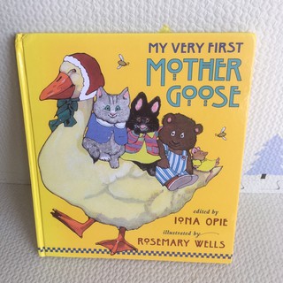 MY Very First Mother Goose หนังสือนิทานปกแข็ง เล่มใหญ่มือสอง-cb2