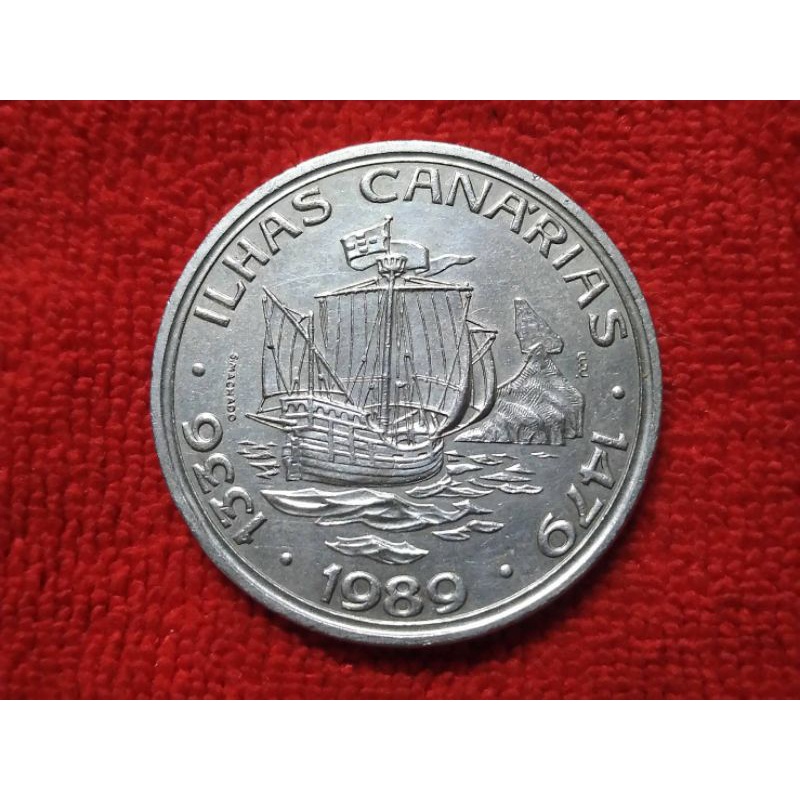 เหรียญ​ต่างประเทศ​(3170)โปรตุเกส​ที่​ระลึก​ 1989
