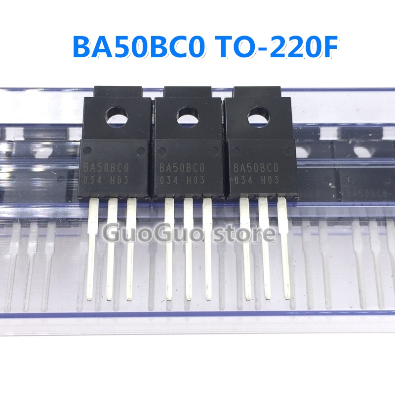 BA50BCO TO-220F BA50BC0 5 ชิ้น BA50BC0T BA50BCD TO220F TO-220 5V/1A ตัวควบคุมแรงดันไฟฟ้าใหม่ pxy