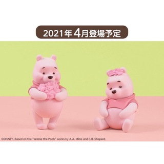 ฟิกเกอร์แท้🇯🇵  DISNEY CHARACTERS Fluffy Puffy～WINNIE-THE-POOH～CHERRY BLOSSOMS STYLE