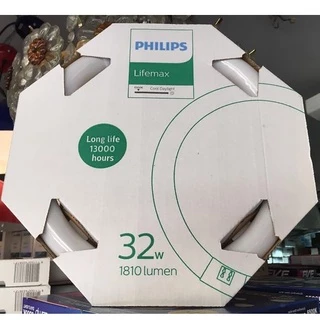 หลอดไฟ นีออน กลม 22w / 32w แสงขาว LeKise / PHILIPS *** ต่อผ่านบัลลาสต์ และสตาร์ทเตอร์เท่านั้น