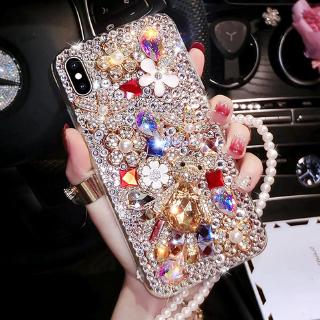 เคสโทรศัพท์ตกแต่งเพชรA 31 Realme 5 S 5 I C 3 A 9 A 5 20 A 1 K Ren 2 F 739 A 371 S A 379 F 57 F 571 A 377 C