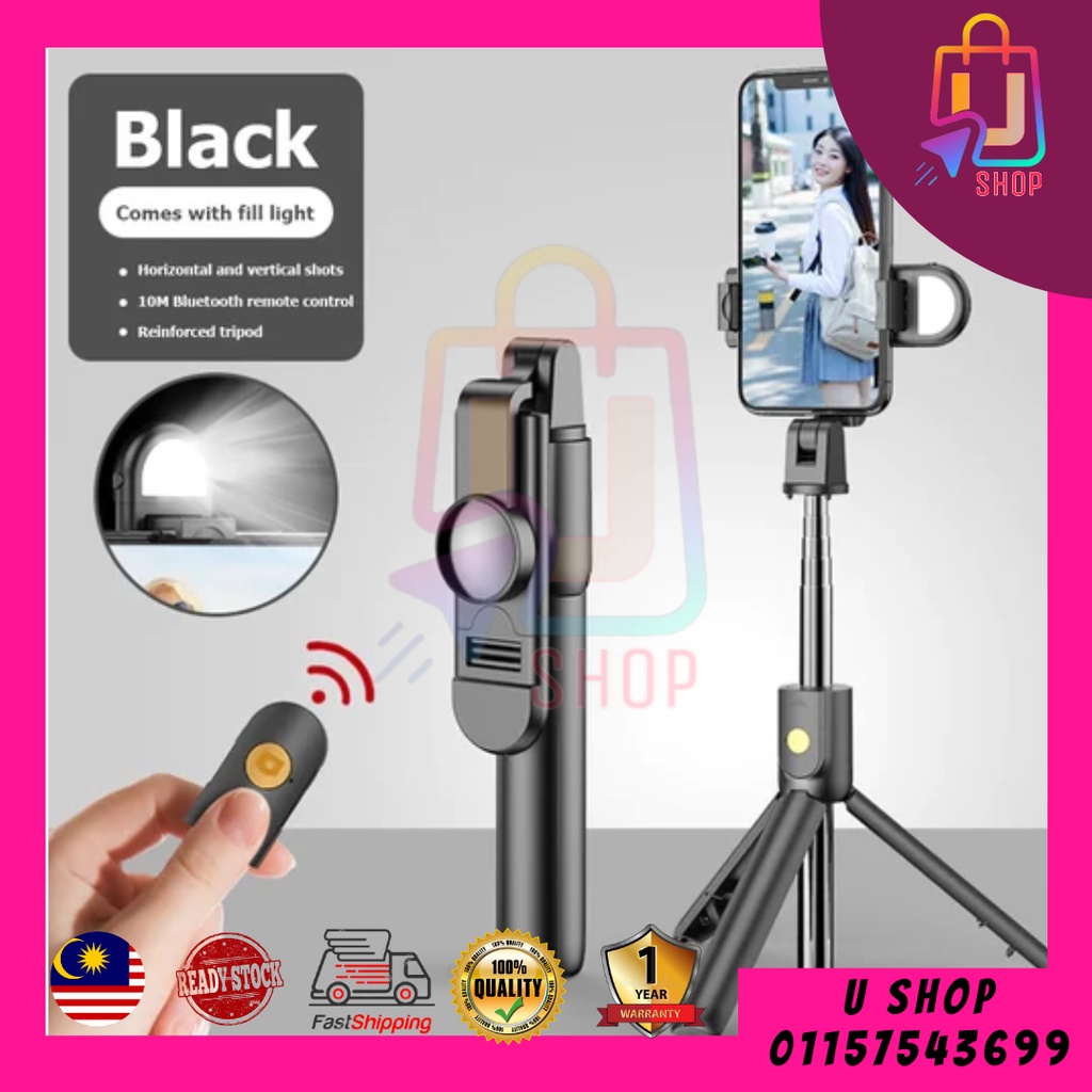 USHOP TRIPOD LAMPU PORTABLE K10S OOTD