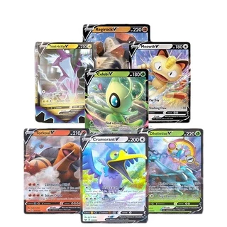 144 ชิ้นเกม Pokémon Card Sword Shield Lost Thunder Evolving Skies Trading Card Collection Pokemon Go (ฉบับภาษาอังกฤษ)