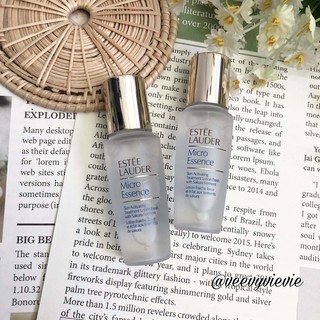 พร้อมส่ง 💕  ESTEE LAUDER Micro Essence
Skin Activating Treatment Lotion Fresh with Sakura Ferment 15 ml