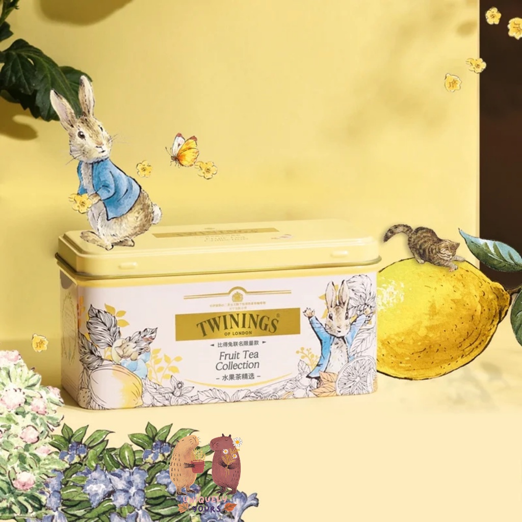 ชาทไวนิงส์ (Fruit Tea Collection) Twinings x Peter Rabbit Tea Set Tin