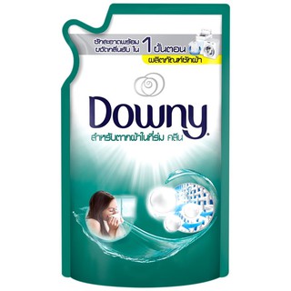 Downy ดาวน์นี่ ผลิตภัณฑ์ซักผ้า ชนิดน้ำ สูตรเข้มข้น ชนิดถุงเติม 1350 มล - ตากผ้าในร่ม (green)