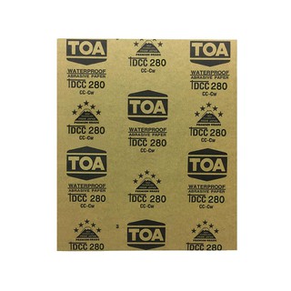 กระดาษทรายขัดเหล็ก TOA NO.280 STEEL SANDPAPER TOA NO.280