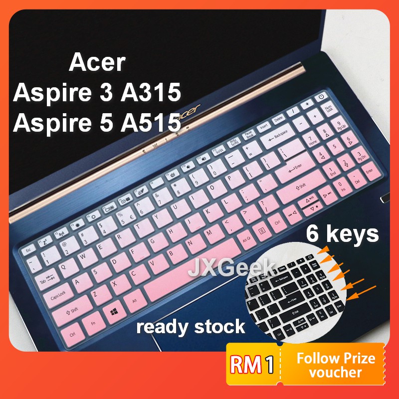 ฝาครอบคีย์บอร์ด Acer Aspire 3 A315 Aspire 5 A515 A315-42 A315-55 A315-23 A315-34 A315-57G 3P50 Acer 