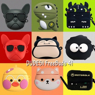 【Case Home】เคสหูฟัง แบบนิ่ม ลายการ์ตูนวิทยุ สําหรับ Huawei Freebuds 4I