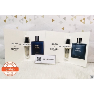 น้ำหอมแท้ แบ่งขาย กดจากขวดใหญ่ หรือ Vial ทดลอง CHANEL - BLEU DE CHANEL BLEU EDP EAU DE PARFUM SPRAY 2ML 5ML 10ML 100 ML