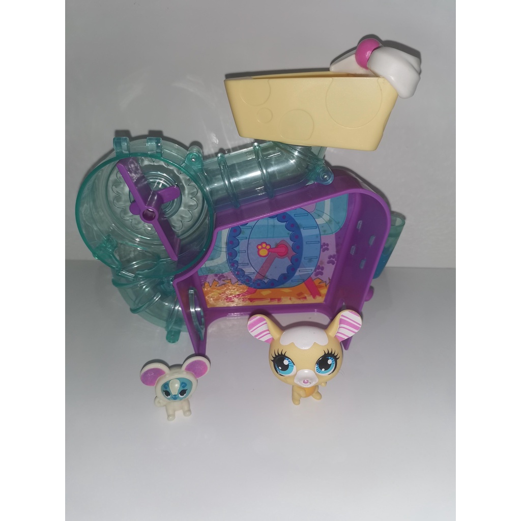 ตุ๊กตาเพ็ทช็อป ของแท้ มือสอง Littlest Pet Shop Mouse Set LPS (second hand)