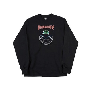 THRASHER - DOUBLES L/S TEE